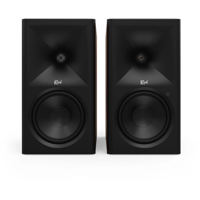 Klipsch THE NINES Mark 2 Dolby Atmos 8 Inch Powered Speakers Pair Walnut