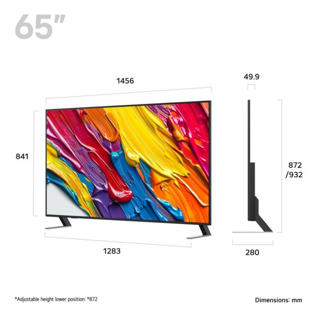 LG 65QNED84A6C.AEK 65inch 4K Ultra HD QNED Smart TV