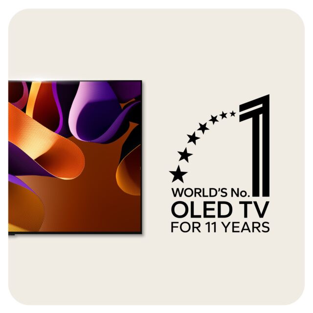 LG OLED55G45LW.AEK 55inch 4K OLED EVO Smart TV - Wall Mount version
