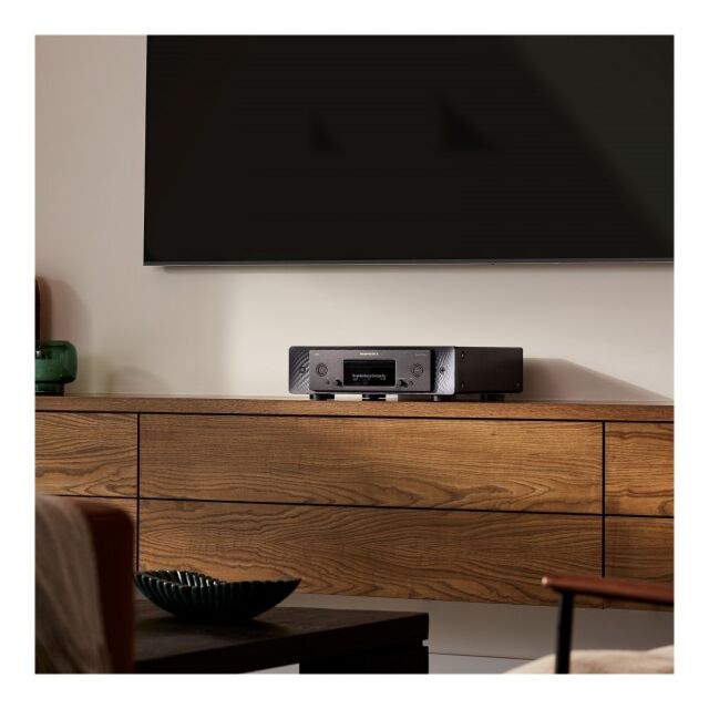 Marantz CD 50n CD Player With Built-in Wi-Fi, Bluetooth, and AirPlay 2 in Black