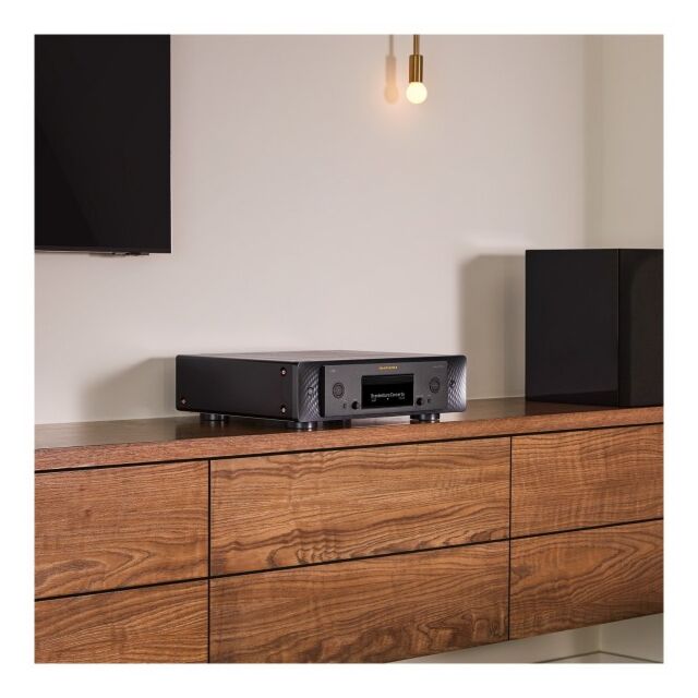 Marantz CD 50n CD Player With Built-in Wi-Fi, Bluetooth, and AirPlay 2 in Black