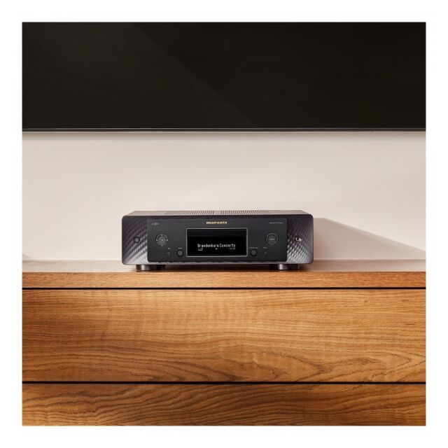 Marantz CD 50n CD Player With Built-in Wi-Fi, Bluetooth, and AirPlay 2 in Black
