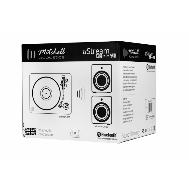 Mitchell Acoustics USTREAM GROOVE Ustream Groove Turntable With Speakers