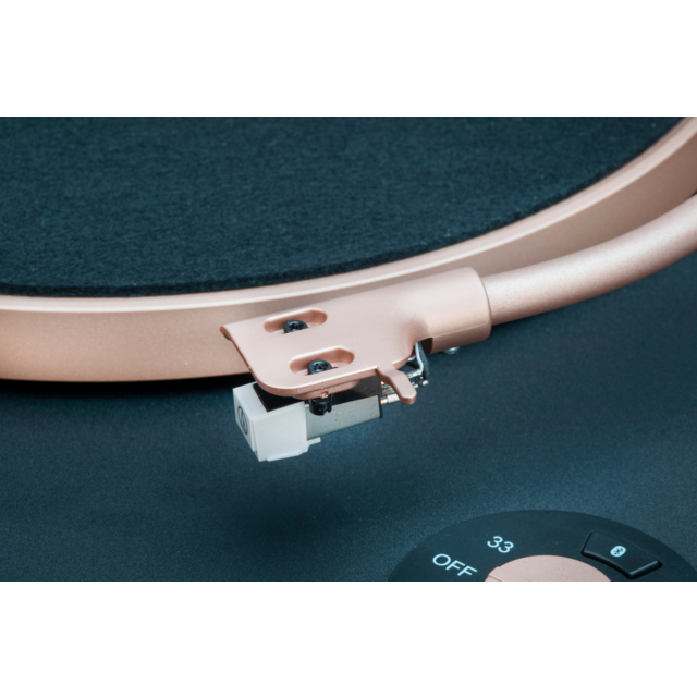 Mitchell Acoustics UStream TT1 Bluetooth Vinyl Turntable Black & Rose Gold