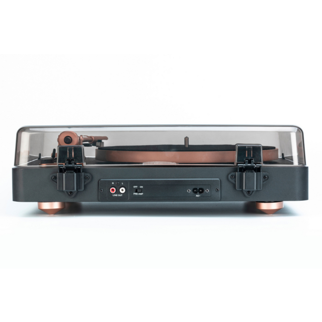 Mitchell Acoustics UStream TT1 Bluetooth Vinyl Turntable Black & Rose Gold