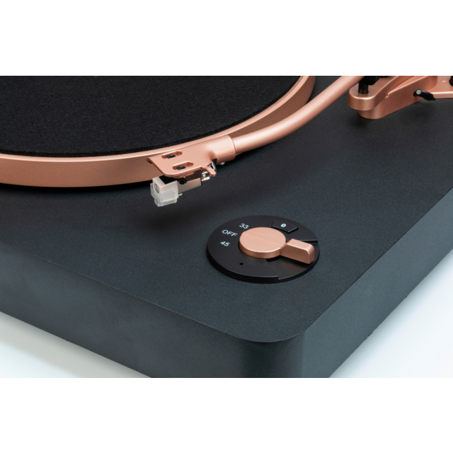 Mitchell Acoustics UStream TT1 Bluetooth Vinyl Turntable Black & Rose Gold