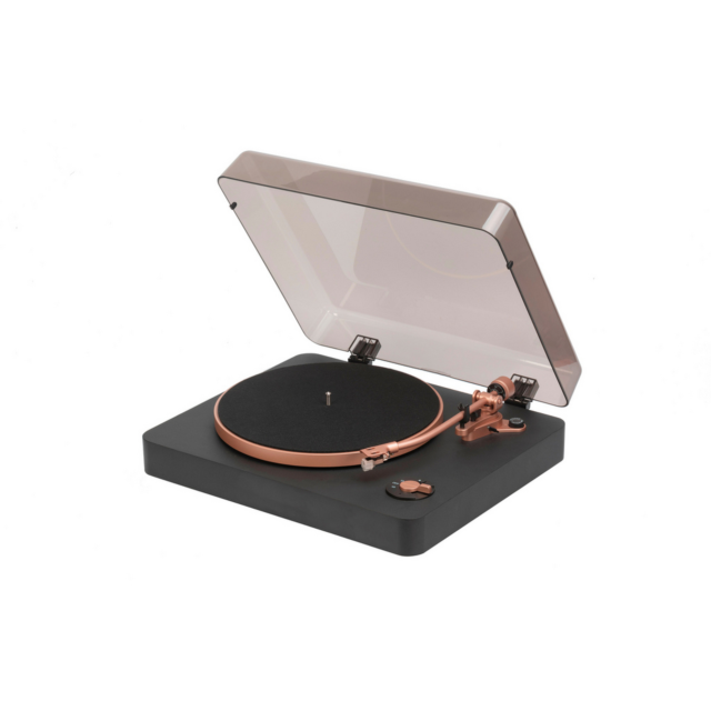 Mitchell Acoustics UStream TT1 Bluetooth Vinyl Turntable Black & Rose Gold