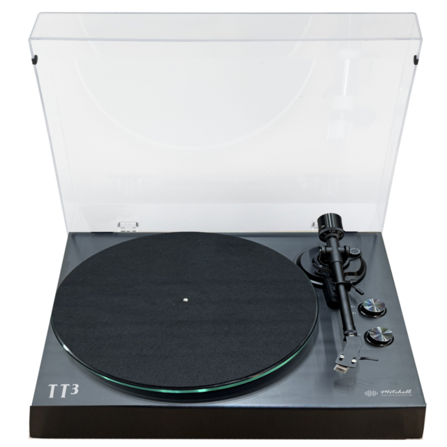 Mitchell Acoustics UStream TT3 Bluetooth vinyl Turntable - Black