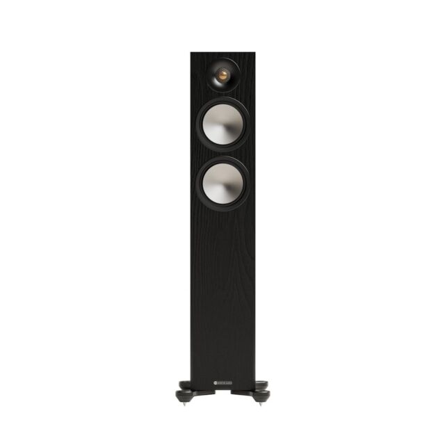 Monitor Audio 7G Bronze 300 Floorstanding Speakers Walnut Pair