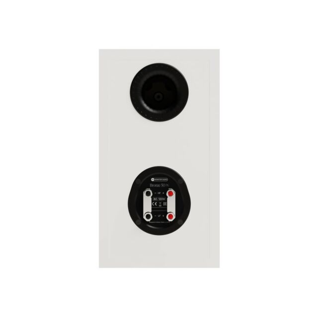 Monitor Audio 7G Bronze 50 Bookshelf Speakers White Pair