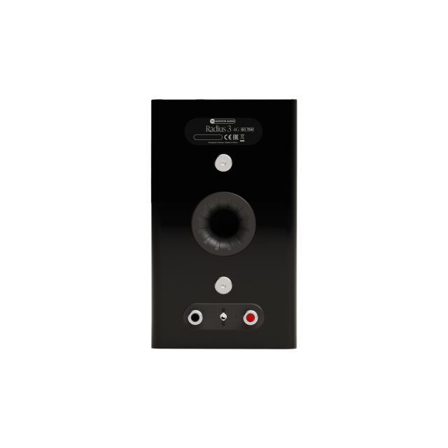 Monitor Audio Radius 3 4G Hi-Fi Bookshelf Speakers Pair Gloss Black