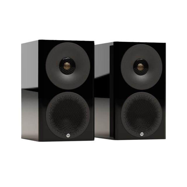 Monitor Audio Radius 3 4G Hi-Fi Bookshelf Speakers Pair Gloss Black