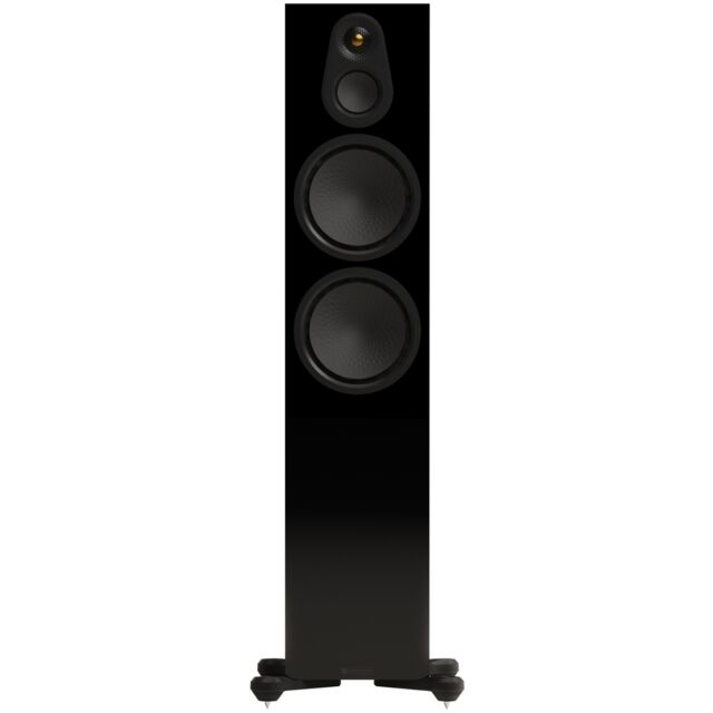Monitor Audio Silver 500 8G Floorstanding Speakers Pair High Gloss Black