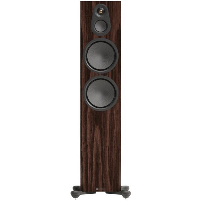 Monitor Audio Silver 500 8G Floorstanding Speakers Pair Walnut