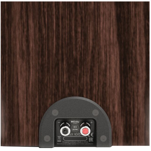 Monitor Audio SILVERAMS8G-WN Silver 8G Dolby Atmos Enabled Speakers Pair Walnut (SS8GAMSWN)