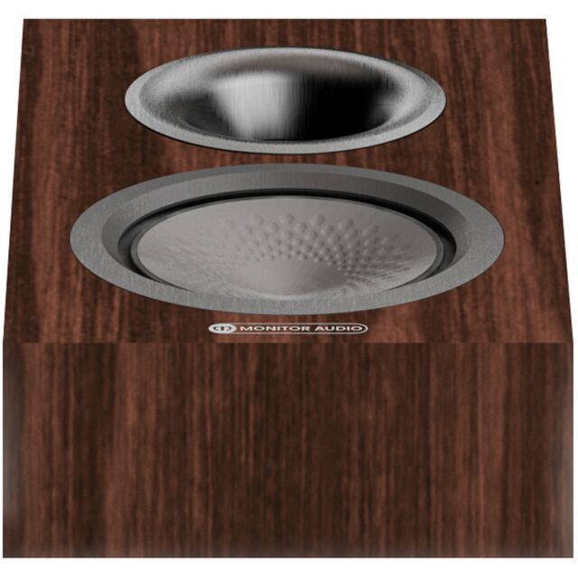 Monitor Audio SILVERAMS8G-WN Silver 8G Dolby Atmos Enabled Speakers Pair Walnut (SS8GAMSWN)