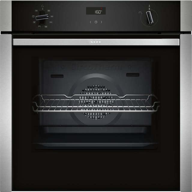 Neff B4ACF1AN3B Electric Slide & Hide Single Oven