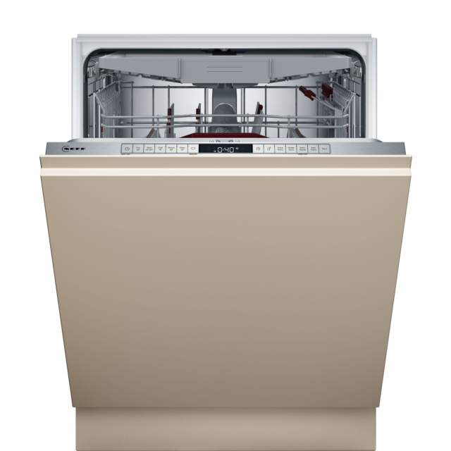 Neff S187ZCX03G Fully Integrated Dishwasher, 14 Place Settings
