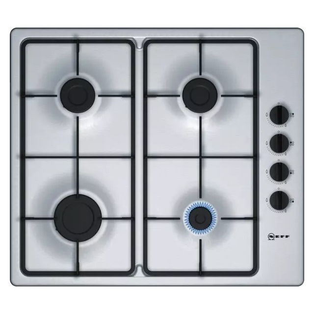 NEFF T26BR46N0 58cm Gas Hob - Stainless Steel
