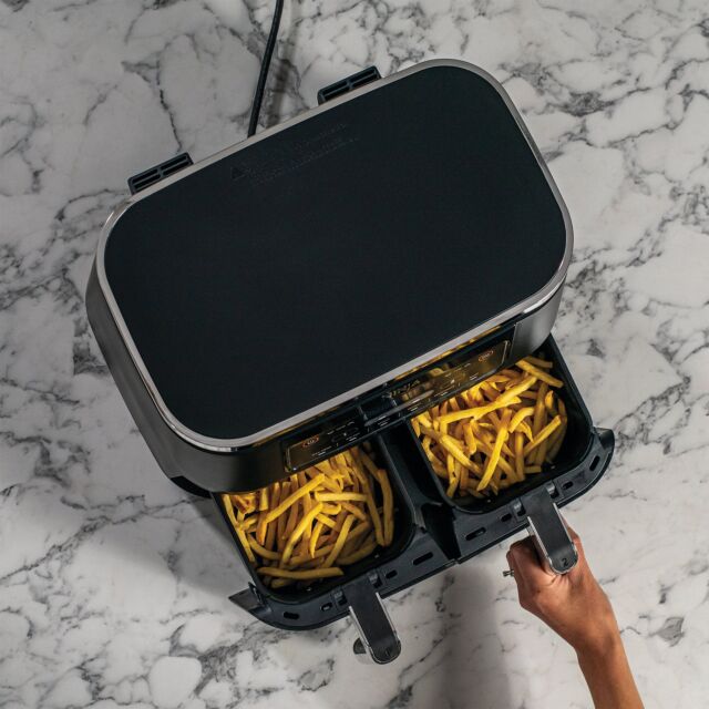 Ninja AF300UK Foodi AF300UK 7.6L Dual Zone Air Fryer and Dehydrator - Black