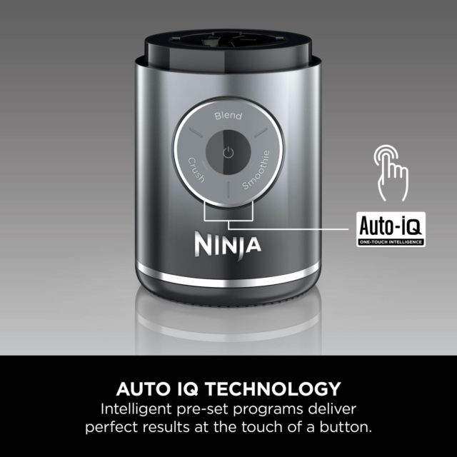 Ninja BC251UKGY Compact Portable Rechargeable Blender - Grey