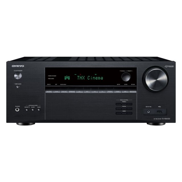 Onkyo TX-NR6100 7.2 Channel Av Receiver - Black