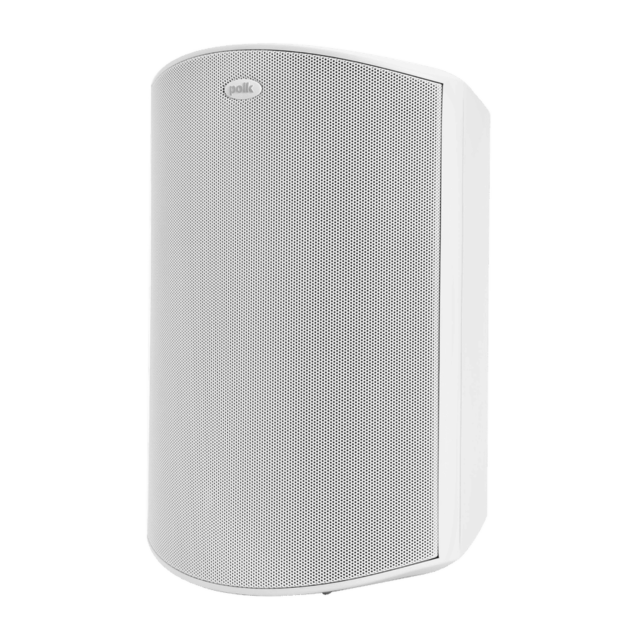 Polk Atrium 5 All-Weather Outdoor Loudspeakers with 5-Inch Drivers Pair White