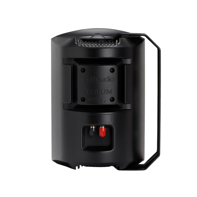 Polk Atrium 6 All-Weather Outdoor Loudspeakers with 5.25-Inch Drivers Pair Black