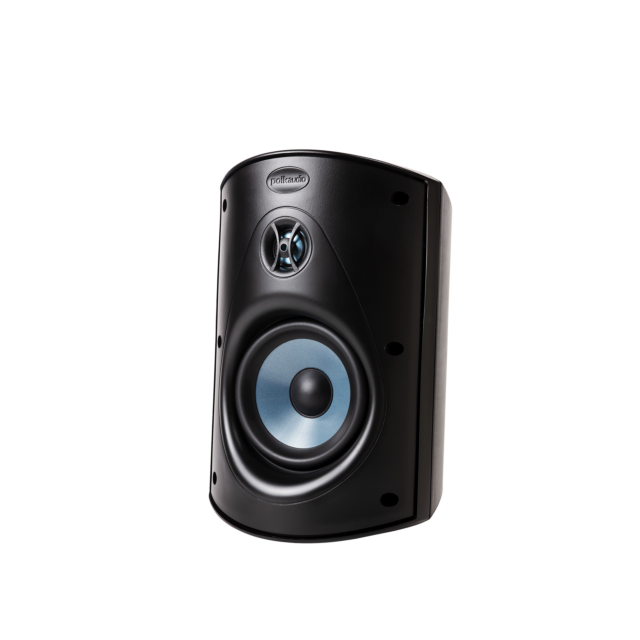 Polk Atrium 6 All-Weather Outdoor Loudspeakers with 5.25-Inch Drivers Pair Black