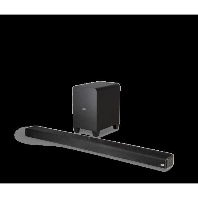 Polk SIGNA S4 TV Soundbar + Subwoofer - Black