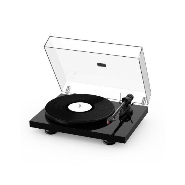 Pro-Ject DEBUTCARBON EVO Turntable With Ruark Mr1 Mk3 Walnut Speakers Pair Hi-Fi Package
