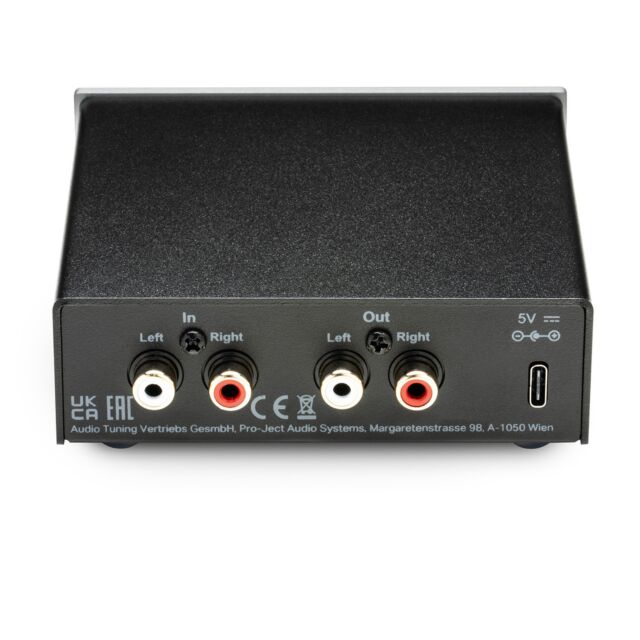 Pro-Ject Head Box E Micro-Sized Headphone Amplifier Silver