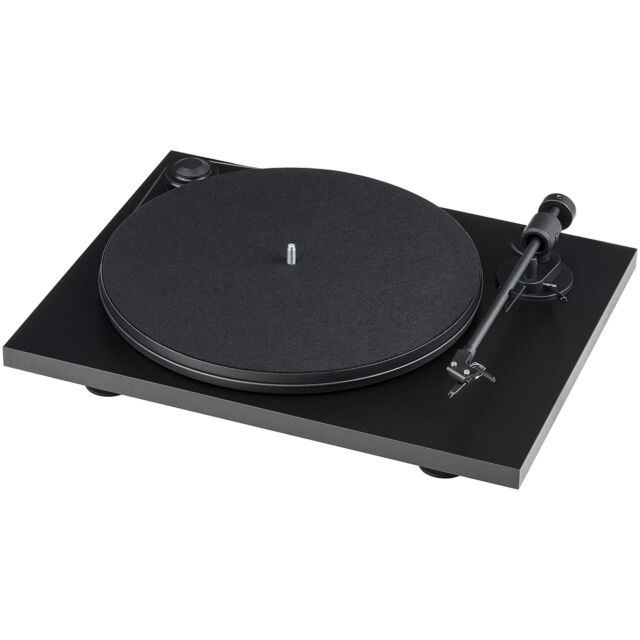 Pro-Ject Primary E Phono Turntable in Black With Ortofon OM cartridge