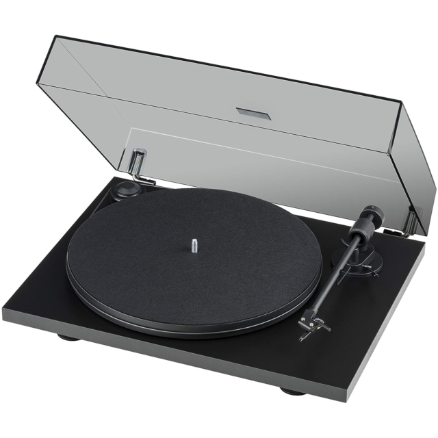 Pro-Ject Primary E Phono Turntable in Black With Ortofon OM cartridge