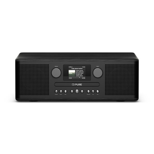 Pure CD6I Dab+/Fm/Internet Radio With CD & Bluetooth - Black/Ash