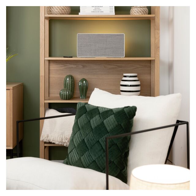 Pure Evoke Home all in one music system with Bluetooth, WiFi, DAB/FM Radio & CD in Cotton white