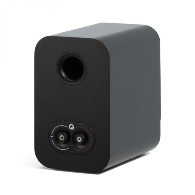 Q Acoustics 3010C 4 Inch Bookshelf Speakers Pair in Satin Black