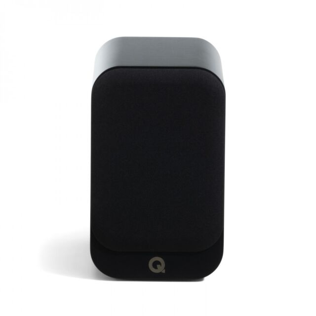 Q Acoustics 3010C 4 Inch Bookshelf Speakers Pair in Satin Black