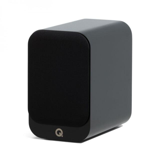 Q Acoustics 3010C 4 Inch Bookshelf Speakers Pair in Satin Black