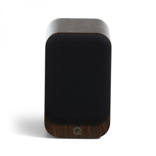 Q Acoustics 3010C 4 Inch Bookshelf Speakers Pair in Claro Walnut