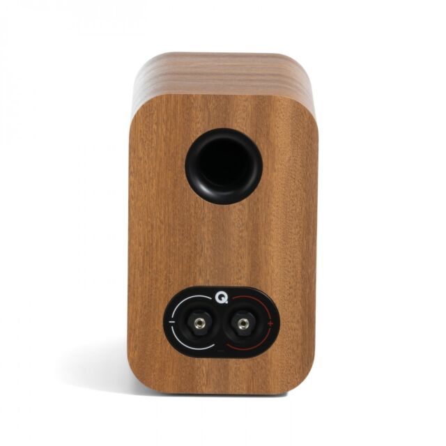 Q Acoustics 3010C 4 inch Bookshelf Speakers Pair in Pin Oak