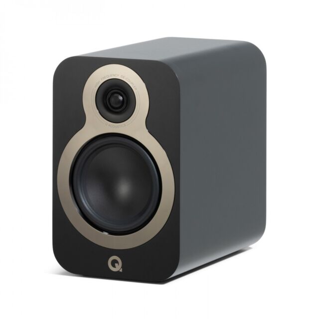 Q Acoustics 3020C 4.75 Inch Bookshelf Speakers Pair Satin Black