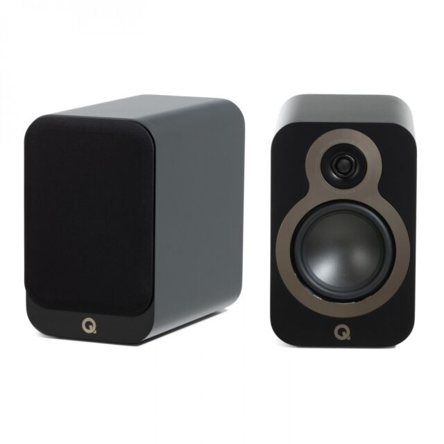 Q Acoustics 3020C 4.75 Inch Bookshelf Speakers Pair Satin Black