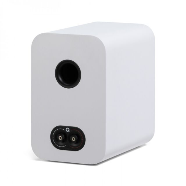 Q Acoustics 3020C 4.75 Inch Bookshelf Speakers Pair Satin White