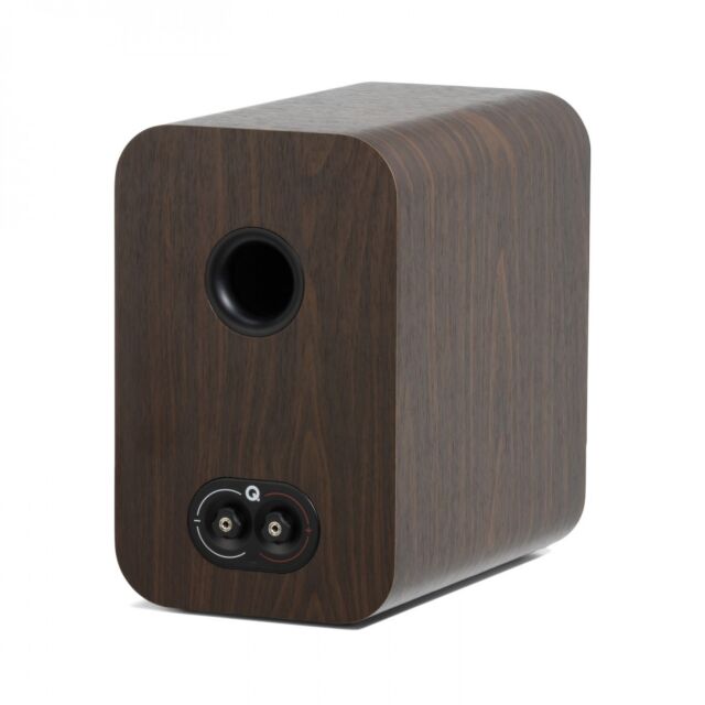 Q Acoustics 3020C 4.75 Inch Bookshelf Speakers Pair Carlo Walnut