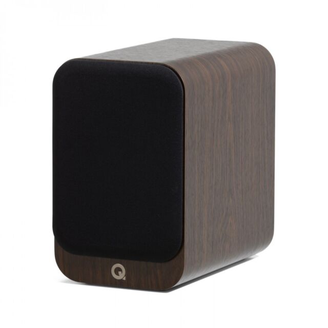 Q Acoustics 3020C 4.75 Inch Bookshelf Speakers Pair Carlo Walnut