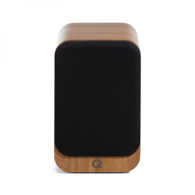Q Acoustics 3020C 4.75 Inch Bookshelf Speakers Pair Pin Oak