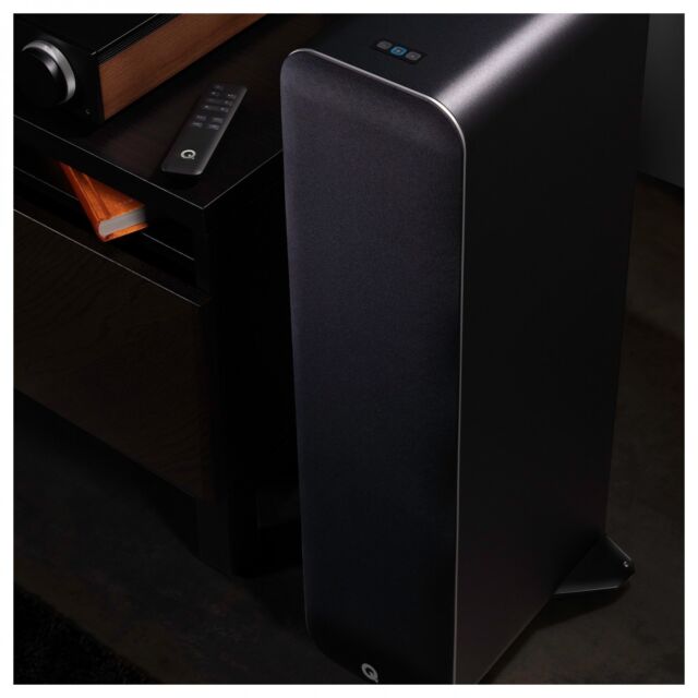 Q Acoustics M40 Bluetooth Powered Floor standing Speakers in Black