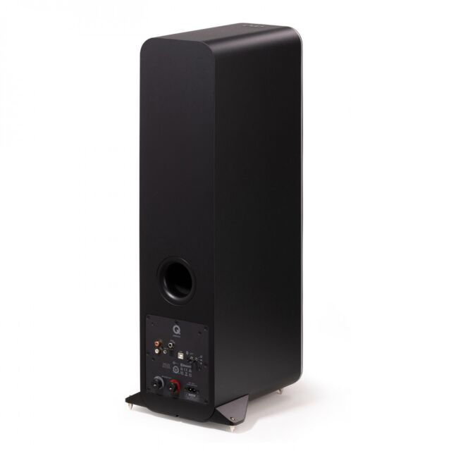 Q Acoustics M40 Bluetooth Powered Floor standing Speakers in Black