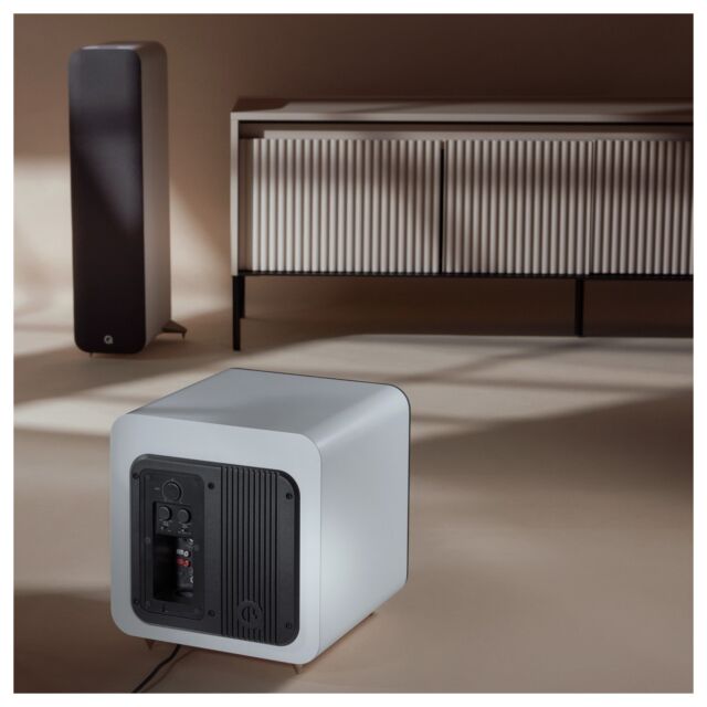 Q Acoustics Q SUB80 8 Inch Subwoofer in Satin White